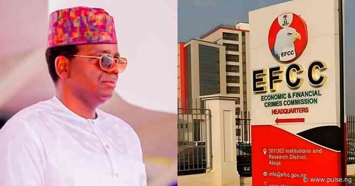 Streams of protesters storm EFCC HQ, demand Matawalle's probe reopened