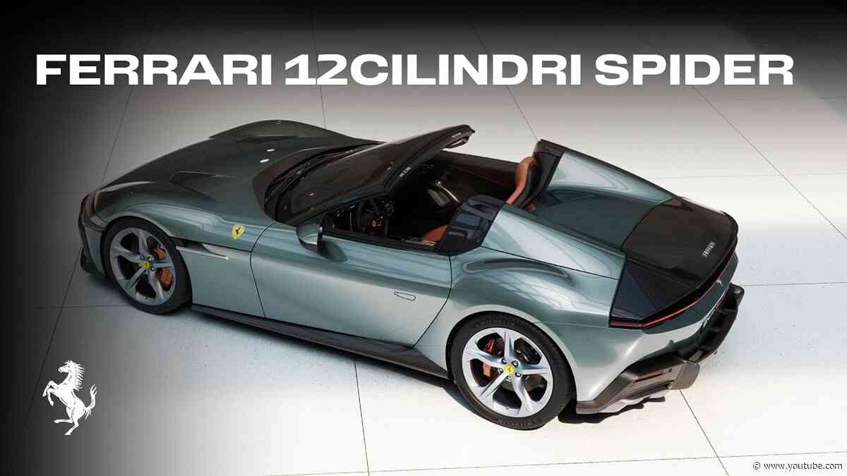 Behold the Ferrari 12Cilindri Spider