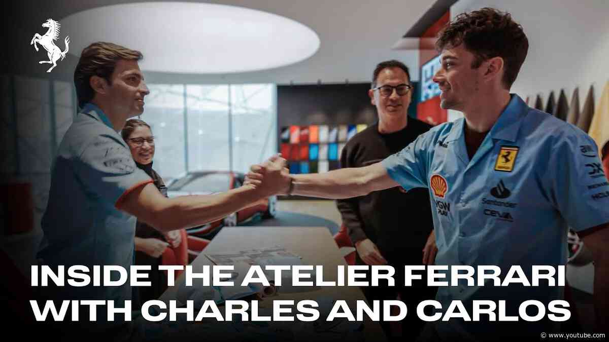 Unveiling history, igniting passion: a Ferrari journey with Charles Leclerc and Carlos Sainz