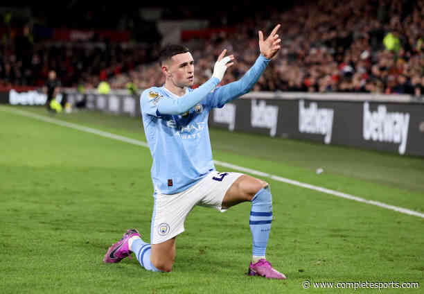 Manchester City’s Foden Named FWA Footballer Of The Year