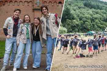 Jonge scouts ervaren eerste festivalbeleving tijdens Scoutsfest op Fort 4