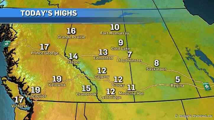Perfect timing – sunshine and warmer temps to start the weekend
