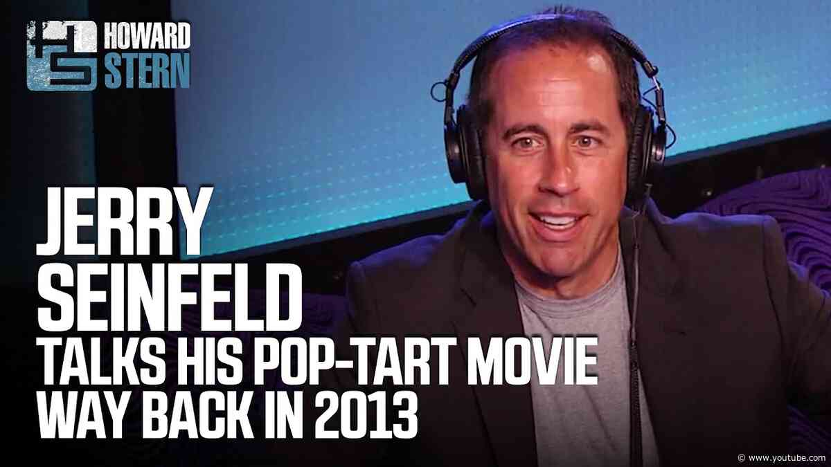 Jerry Seinfeld Pitches His Pop-Tarts Movie to Howard Back in 2013