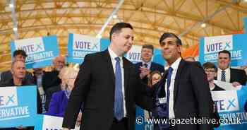 LIVE: Labour lead in Cleveland PCC race as Ben Houchen joined by Rishi Sunak on Teesside