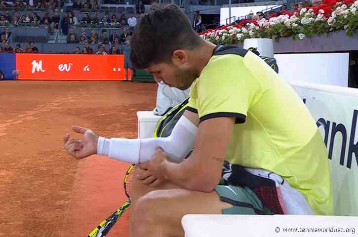 Carlos Alcaraz's Mental Game: Forearm Injury Gathers Roland Garros Concerns