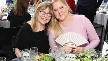 Amy Schumer makes the RARE move of posing with her mother Sandra at a NYC luncheon... years after she 'forgave' her for 'destructive' behavior