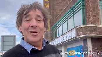 Comedian Mark Steel, 63, reveals his throat cancer is 'all gone' as he thanks the doctors who saved his life after he found a lump while shaving