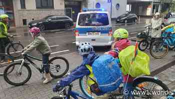 Fahrrad-Demo gegen Elterntaxis in Köln