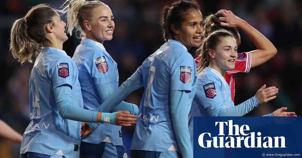 Manchester City told to ‘fight to the end’ despite WSL title rivals Chelsea faltering