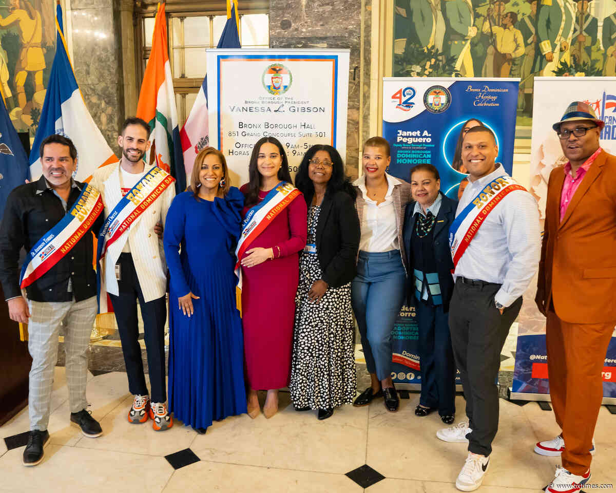 BP Gibson hosts Bronx Dominican Heritage Celebration at Borough Hall