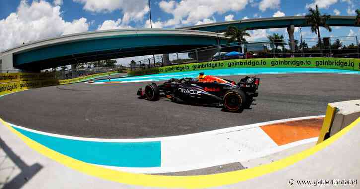 LIVE Formule 1 | Verstappen klaagt over remmen in Miami en staat vrijwel onderaan tijdenlijst in enige training
