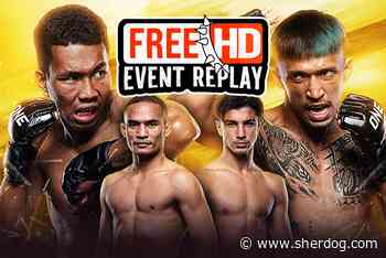 Free HD Event Replay: ONE Friday Fights 61 ‘Petsukumvit vs. Duangsompong’