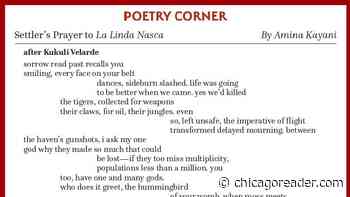 Settler’s Prayer to La Linda Nasca