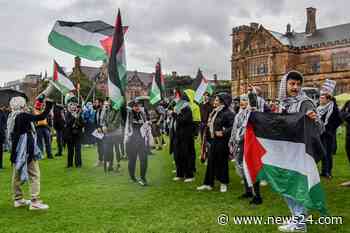 News24 | 'Show solidarity': Pro-Palestinian protesters camp across Australian universities