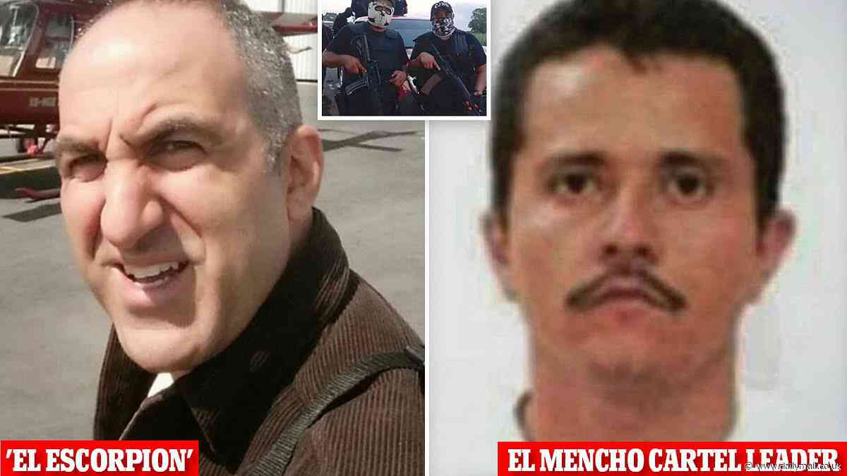 Mexican drug kingpin known as 'El Escorpión' is extradited to the U.S. to face charges for flooding L.A. with meth and fentanyl