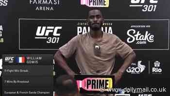William Gomis' fight with Jean Silva at UFC 301 is cancelled after Frenchman was seen looking extremely unwell on the scales as he came in well under the weight limit