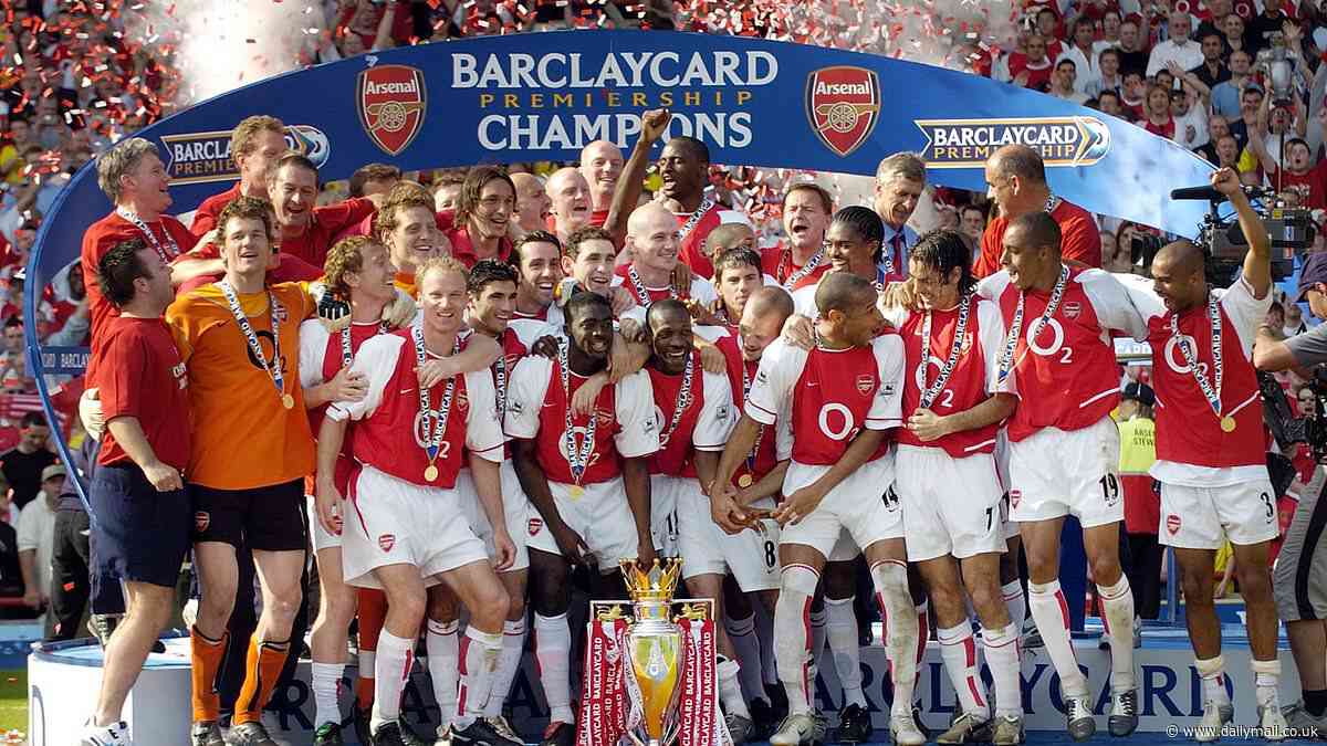 Arsenal legend's 'Invincibles' cash grab: How one of their former stars secured the trademark to their greatest-ever season to leave the Gunners shocked