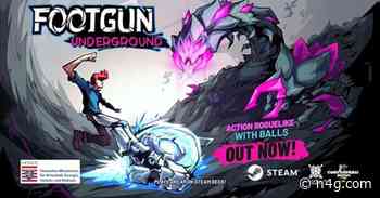 The action roguelike with balls Footgun: Underground is now available for PC via Steam