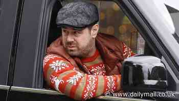 First look at Danny Dyer and Big Bang Theory star Kunal Nayyar as they start filming original version of Scrooge for Christmas blockbuster