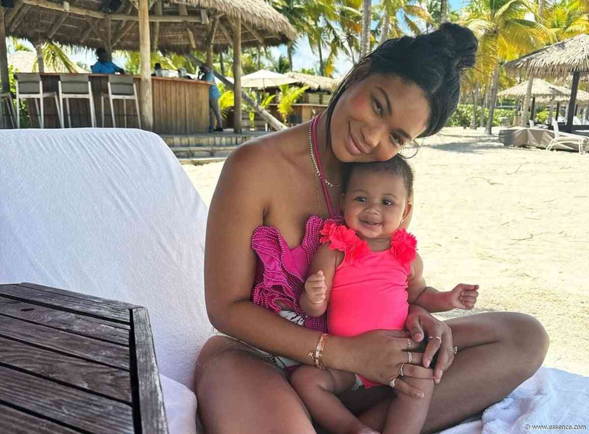 Chanel Iman Is Having The Sweetest Mommy And Me Getaway With Capri