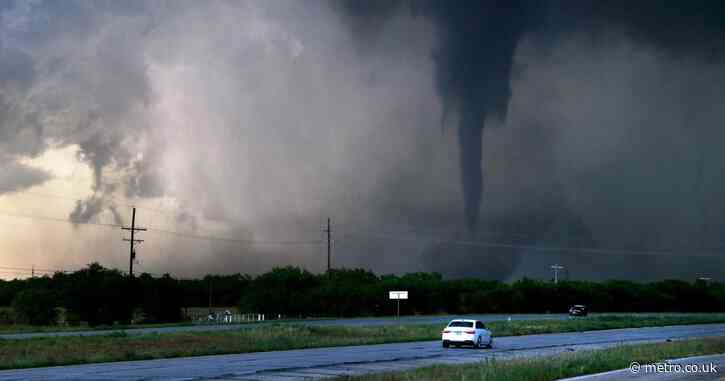 Petrifying moments multiple tornadoes tear through towns