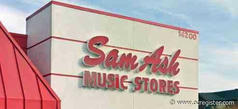 Sam Ash Music closing all stores, 7 in Southern California