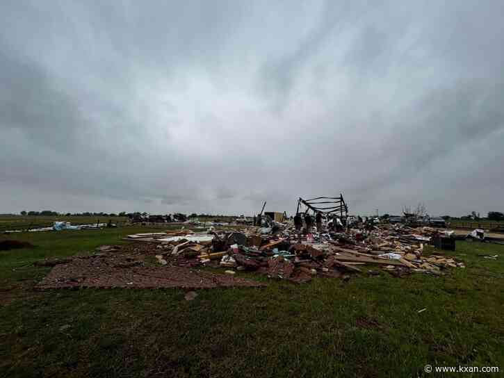 GALLERY: Tornado destroys multiple homes in Jones County