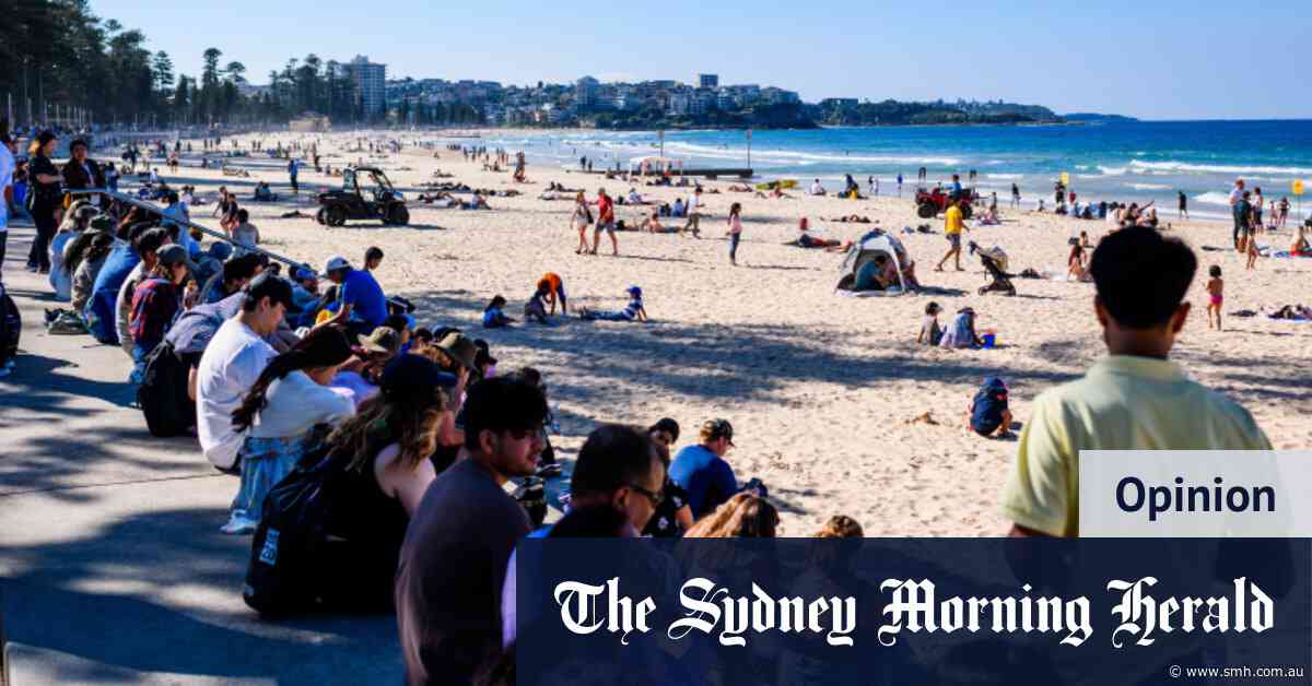 When daylight swimming was illegal at Manly beach