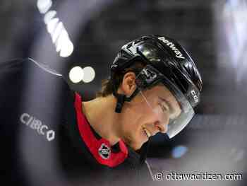 Ottawa Senators forward Ridly Greig will suit up for Team Canada at world championship