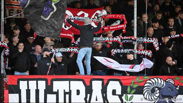 Almere - City FC speelt thuis gelijk tegen SC Heerenveen