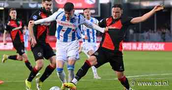 Geen winnaar bij Almere City - Heerenveen, Bakker stopt strafschop Haye in slotfase