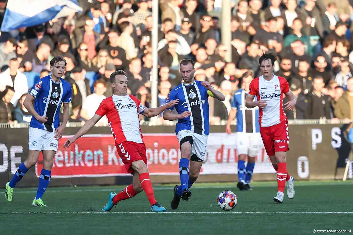 Nipte nederlaag tegen FC Emmen in laatste thuiswedstrijd van het seizoen