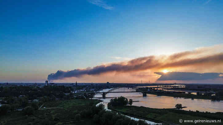 Mogelijk rook en stank overlast in Gelderland door brand in Oss