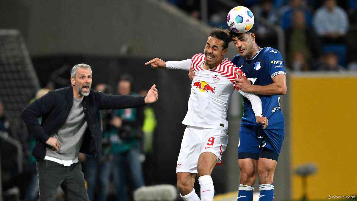 Last-Minute-Remis gegen Leipzig: Hoffenheim verhindert herben Europa-League-Dämpfer