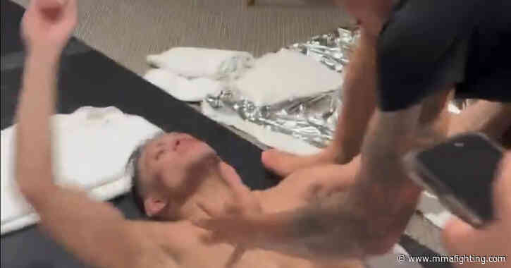 Watch Elves Brener battle through scary weight cut with Charles Oliveira for UFC 301