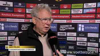 Stadionspeaker Roda JC legt voor de camera uit waarom hij enorme fout maakte