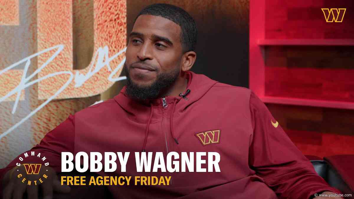 Bobby Wagner is EVERYTHING We Love About Football | Free Agency Friday | Washington Commanders