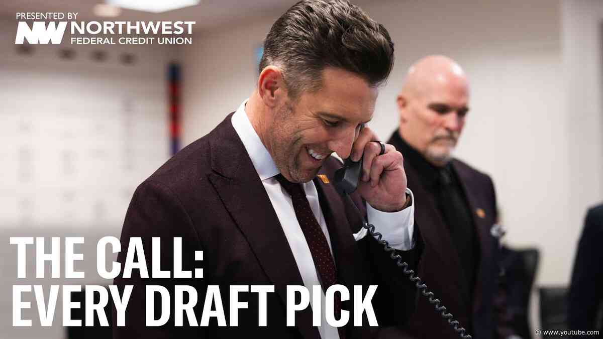 Phone Calls of a Lifetime: Watch as GM Adam Peters Calls All Nine of Our Commanders NFL Draft Picks