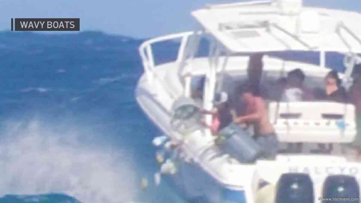 2 teens turn themselves in after viral video of boaters dumping trash near Boca Inlet