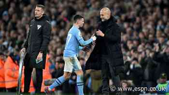 Pep: Foden primed to become one of City's best