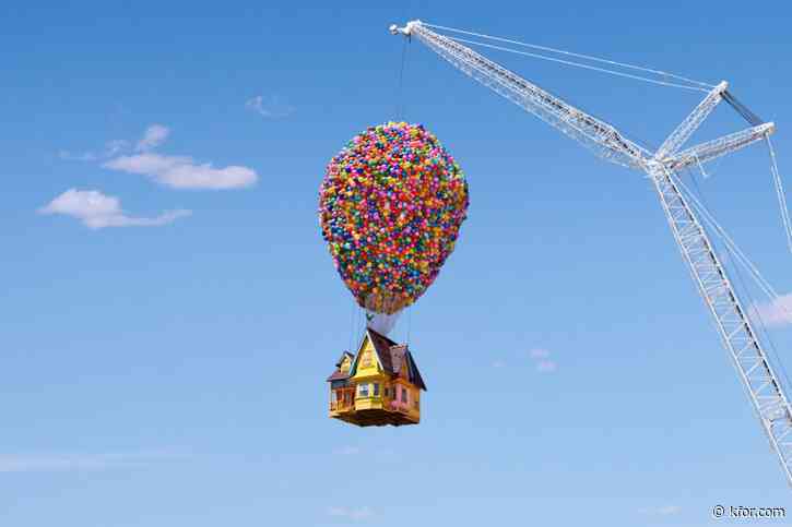 You can book an Airbnb stay at the ‘Up’ house – and it floats
