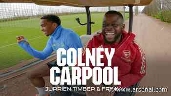 Jurrien Timber joins Frimmy for Colney Carpool!