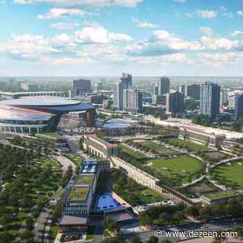 The Glass-Fronted Architecture Of The Proposed New NFL Stadium In Chicago