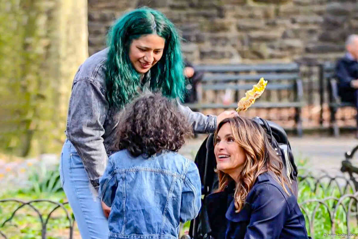 Mariska Hargitay on helping lost child on 'SVU' set: 'Meant to connect'