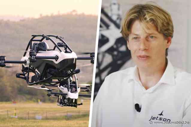 Deze Vlaming laat mensen vliegen in drones: “Het voelt alsof je een stukje bent van de toekomst”