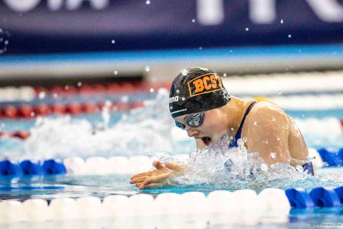 Enge Wins 100 Breast, Hartman Claims 200 Free/100 Fly Double On Day 2 Of Mesa Spring Cup