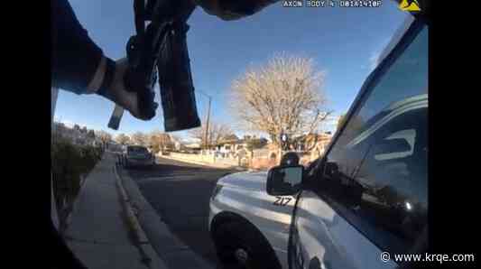 VIDEO: APD officers shoot at vehicle driving away, shooting under investigation