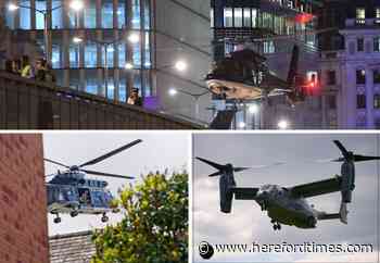 SAS Blue Thunder among helicopters seen over Herefordshire