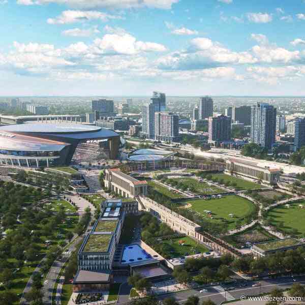 This week Manica Architecture unveiled glass-fronted stadium for Chicago Bears