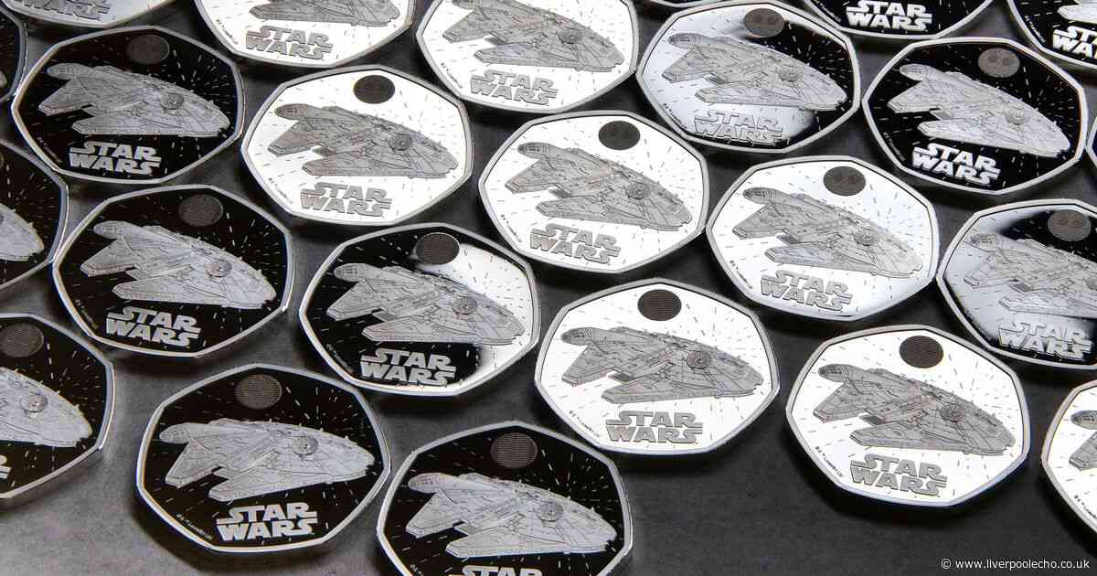 Star Wars fans urged to check change as Royal Mint launches new Millennium Falcon coin